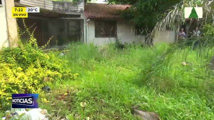 Intervienen propiedad abandonada