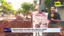 Arrancaron los trabajos en Carlos A. López