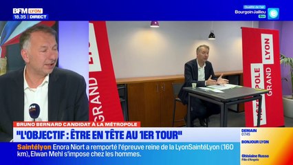 Bruno Bernard, candidat à sa succession à la présidence de la Métropole de Lyon : "Une évidence"