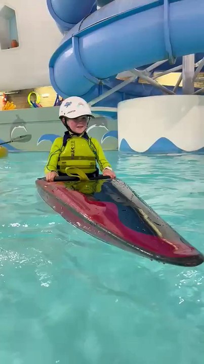 Bala: Eight-year-old kayaker goes mega-viral as...