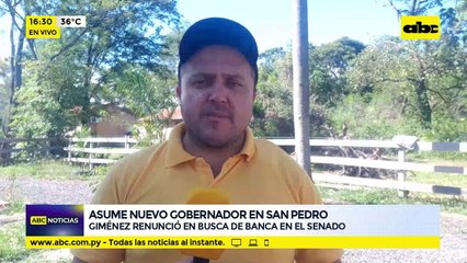 Asume nuevo gobernador de San Pedro