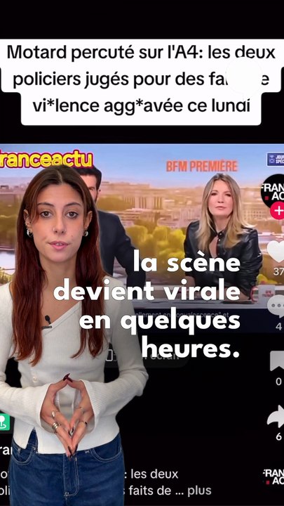 Que risquent les policiers qui ont percuté un motard ?