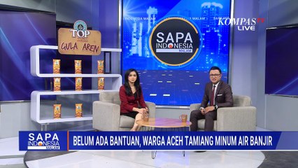 Miris! Belum Dapat Bantuan, Warga Aceh Terpaksa Saring dan Minum Air Banjir | SAPA MALAM