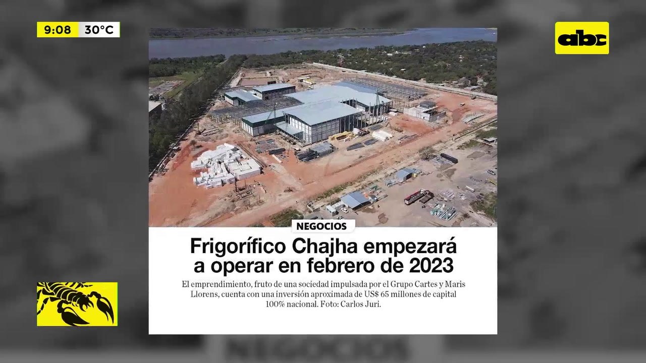 Empresas del Grupo Cartes: Frigorífico Chajha, una de las sancionadas