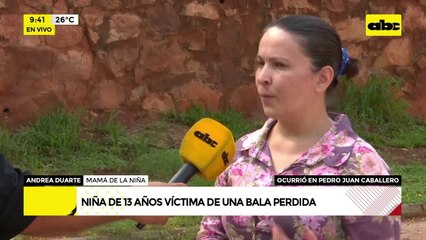 Niña De 13 Años Víctima De Una Bala Perdida 1