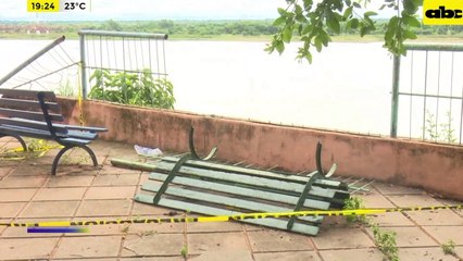 Estado de salud de la herida en Itá Pytã Punta