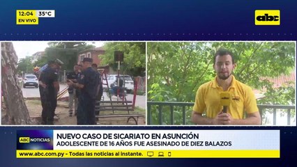 Nuevo caso de sicariato en Asunción