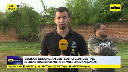 Vecinos denuncian vertedero clandestinos