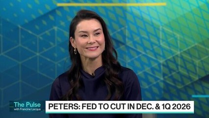 See Risks of US Economy Being Weaker Than Expected, JPMorgan's Peters Says