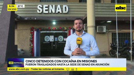 Cinco detenidos con cocaína en Misiones