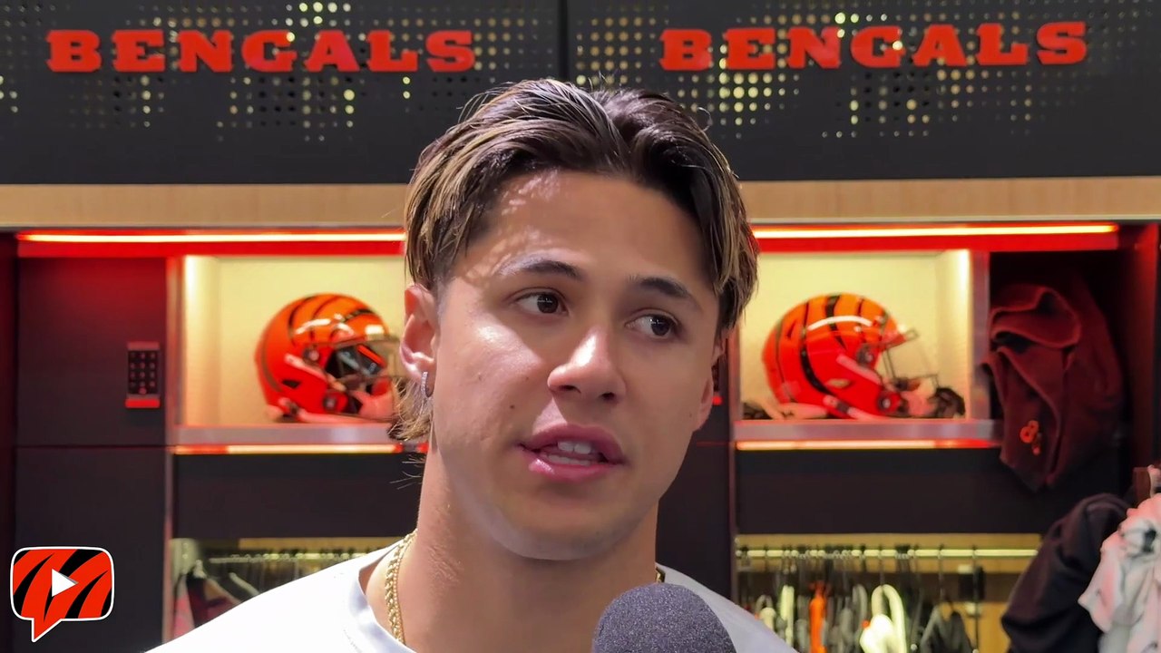 Andrei Iosivas on Bengals' Thanksgiving Win Over Ravens, TD Celebration