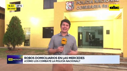 Robos domiciliarios en Las Mercedes