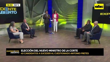 40 candidatos a suceder al cuestionado Antonio Fretes