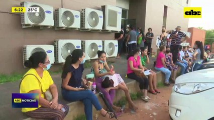 Masiva afluencia en el Hospital San Pablo