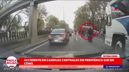 Fuerte choque en Periférico Sur provoca el despliegue de emergencias | DPC con Paola Rojas