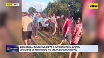 Registran Doble Muerte E Intento De Suicidio