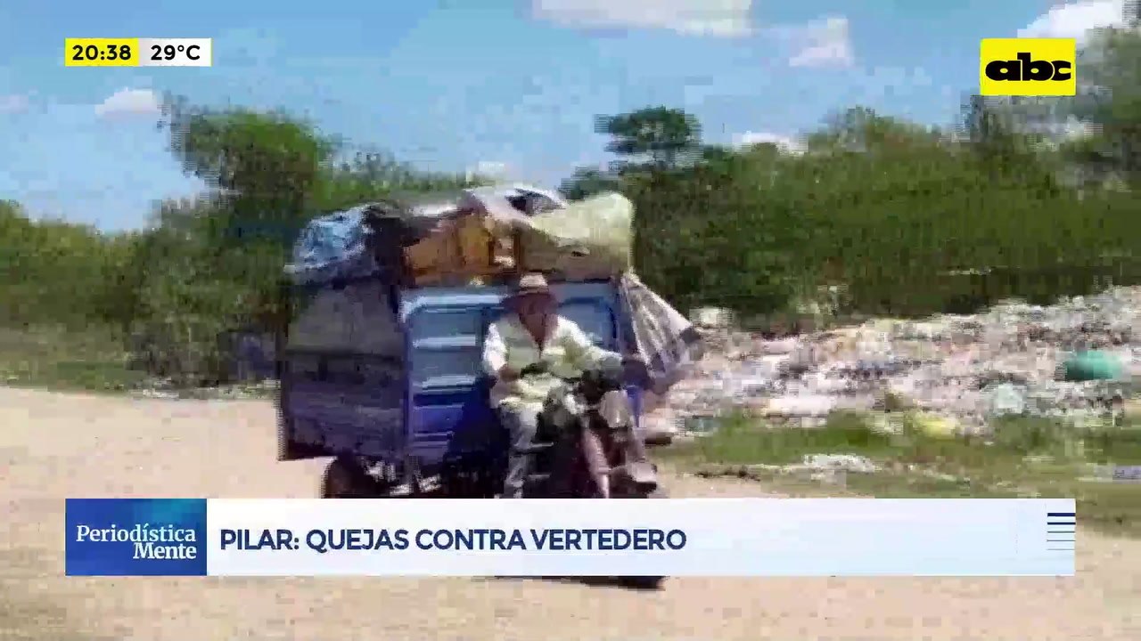 Pilar: quejas contra vertedero