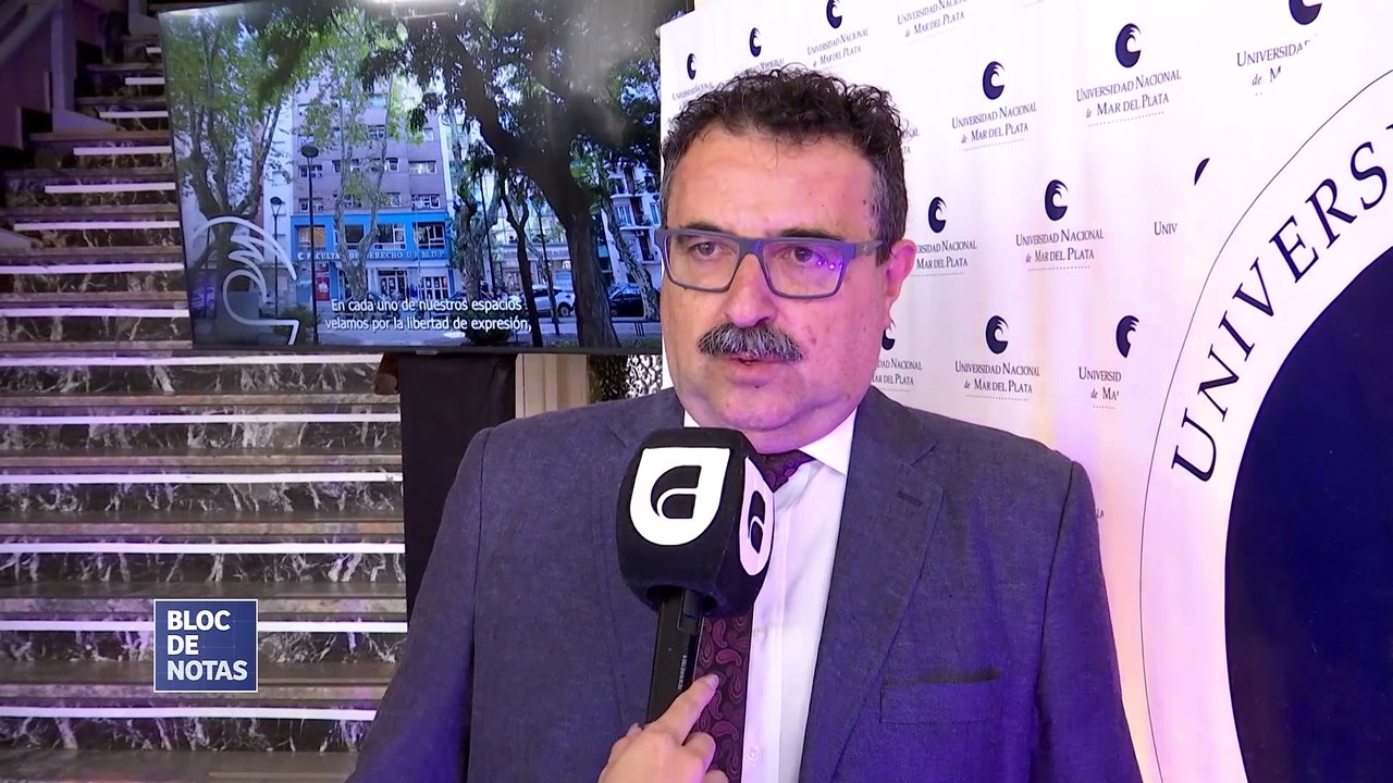 Acto Asunción nuevas autoridades UNMDP - Enrique Madrid y Gabriela Guerra