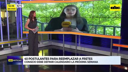 40 postulantes para reemplazar a Fretes