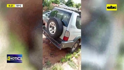 Una camioneta robada fue encontrada en Luque