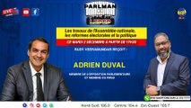 Parlement Lepep: Rudy Veeramundar reçoit : Adrien Duval – Membre de l’Opposition parlementaire et membre du PMSD