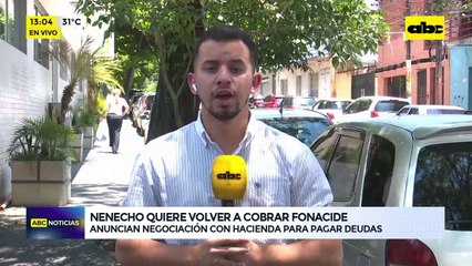 Nenecho quiere volver a cobrar Fonacide