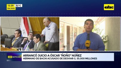 Arrancó juicio a Óscar “Ñoño” Núñez