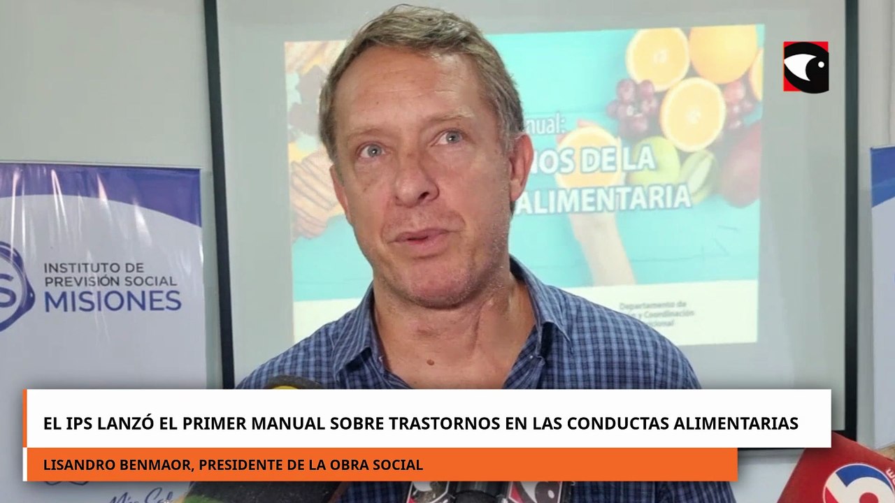 El IPS lanzó el primer manual sobre Trastornos en las Conductas Alimentarias