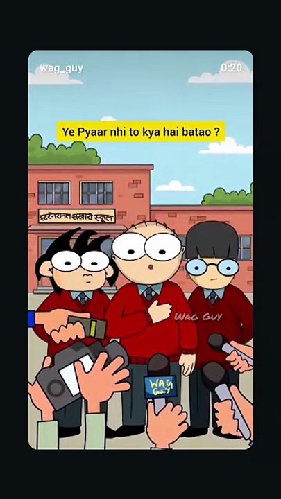 Sad cartoon