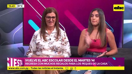 ¡Vuelve el ABC Escolar desde el martes 14!