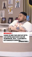 Uang 53 milyar Mongol hilang setelah dipinjam oleh seorang calon gubernur untuk mencalonkan diri dan ternyata sang cagub tersandung kasus korupsi.Biar gak salah paham, langsung nonton full di youtube: Comic 8 Revolution#mongol #ivangunawan #pinjamuan