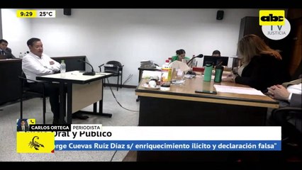 Continúa juicio oral de Miguel Cuevas