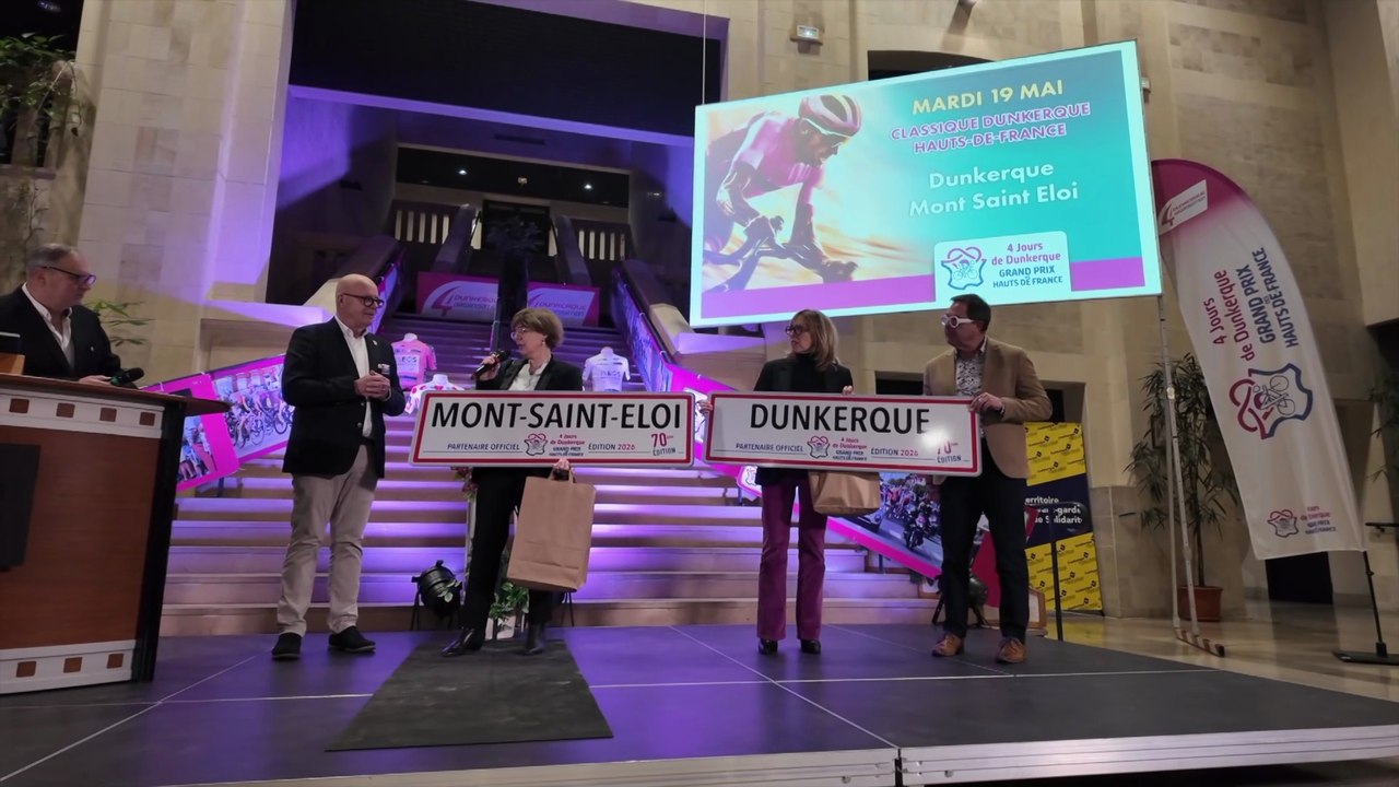 Sports : Présentation des 4 jours de Dunkerque 2026