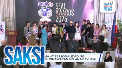 Kapuso shows and personalities, binigyang-pagkilala sa Anak TV Seal Awards 2025 | Saksi