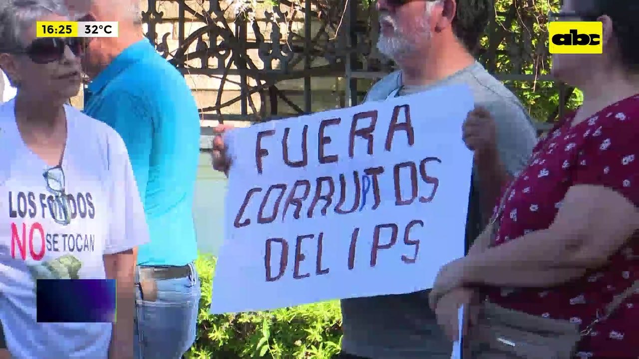 Asegurados del IPS preparan movilización
