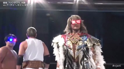 El Phantasmo, Hiroshi Tanahashi & Katsuya Murashima vs. Alex Zayne, Lance Archer & Zane Jay: NJPW World Tag League 2025 Day 9 (12/2/2025)