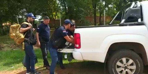 Policía allana laboratorio de drogas en Areguá y detiene a supuesto exmilitar