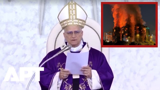 Pope Honors Hong Kong Fire Victims as He Issues Strong Appeal for Middle East Unity | APT