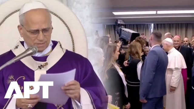 Pope Leo Draws Tens of Thousands in Beirut, Visits De La Croix Hospital | APT