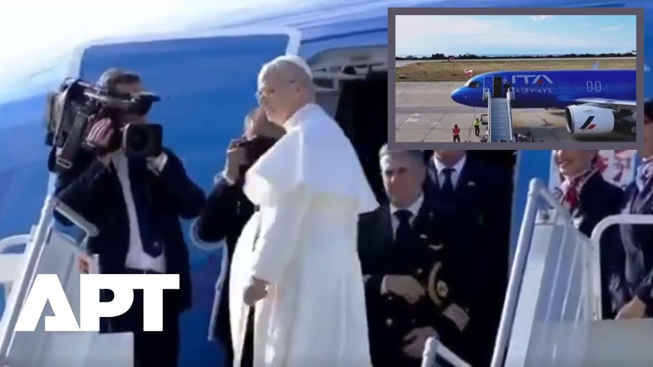 Pope Leo Ends Three-Day Lebanon Visit with Farewell Ceremony at Beirut Airport | APT