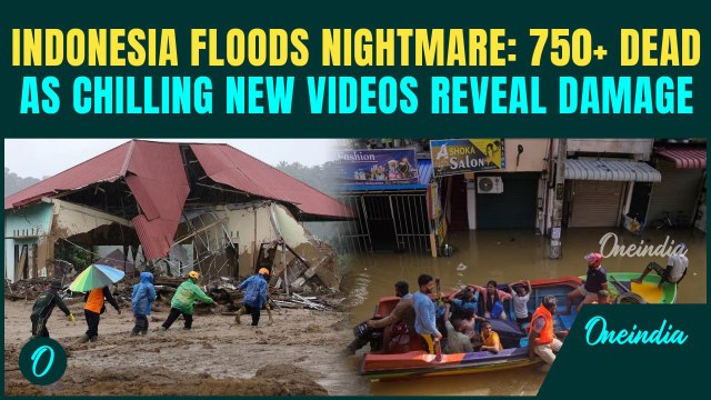 Indonesia Floods UNSEEN VIDEOS: Scary Visuals Show Deadly Flooding In Sumatra That Killed 750+