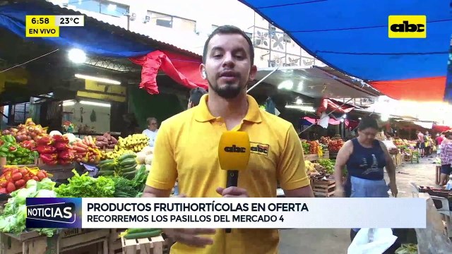 Escasean frutas en el Mercado 4, comerciantes igual ofrecen productos en oferta