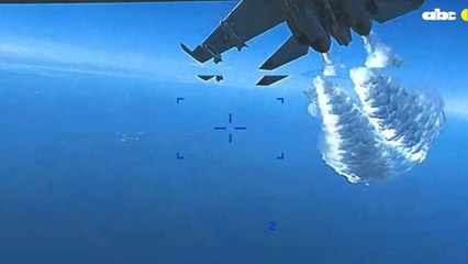 Estados Unidos publica imágenes del incidente de su dron con el avión ruso