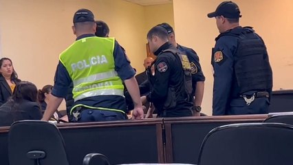 Momento En El Que La Jueza Cynthia Lovera Ordena Que Papo Morales Sea Enviado Al Retén Policial (Gentileza, Noelia González)