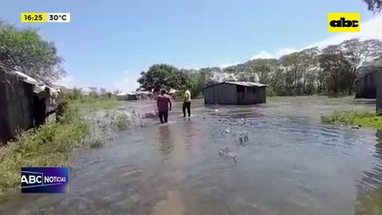 Inundación en Puerto Carrizal