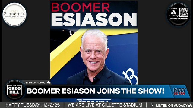 Maye the MVP? NFL legend Boomer Esiason joins! The Greg Hill Show!