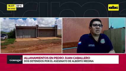 Video: allanamientos en Pedro Juan Caballero