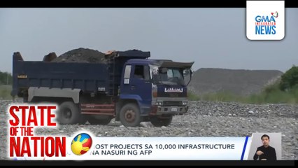 252 ang ghost projects sa 10,000 infrastructure projects na nasuri ng AFP | SONA