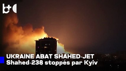 L'Ukraine abat pour la première fois des drones russes Shahed à turboréacteur
