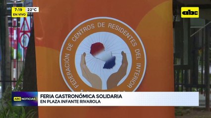 Video: Feria gastronómica solidaria
